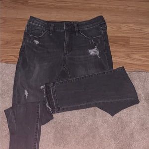 universal thread black skinny jeans